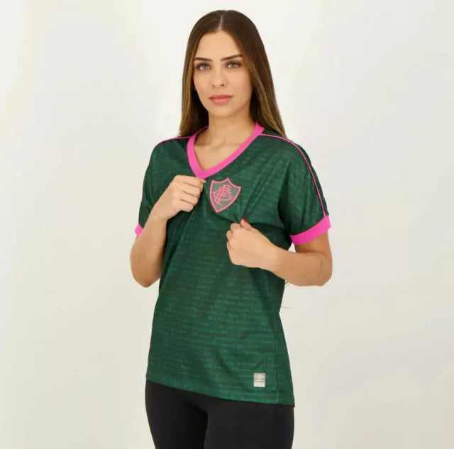 Camisa Feminina Umbro Fluminense 2023/24 III - Edição Especial Cartola
