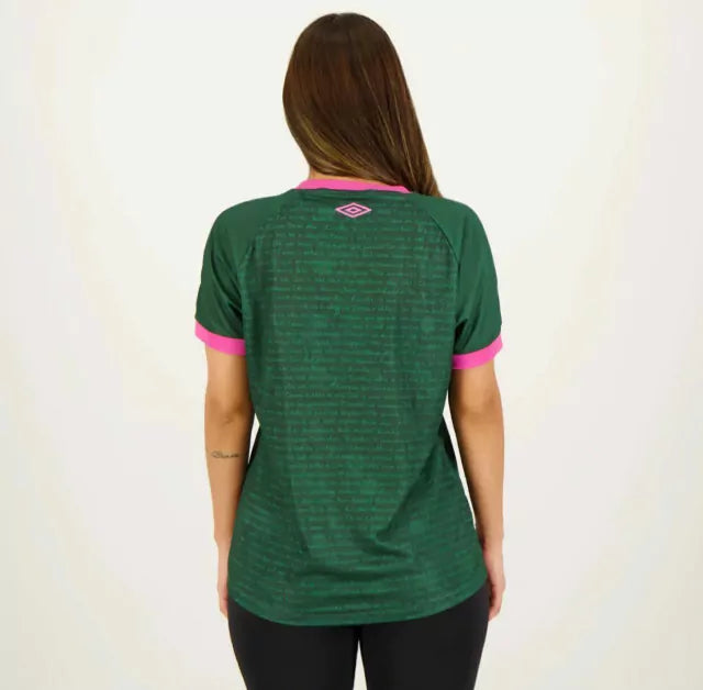 Camisa Feminina Umbro Fluminense 2023/24 III - Edição Especial Cartola