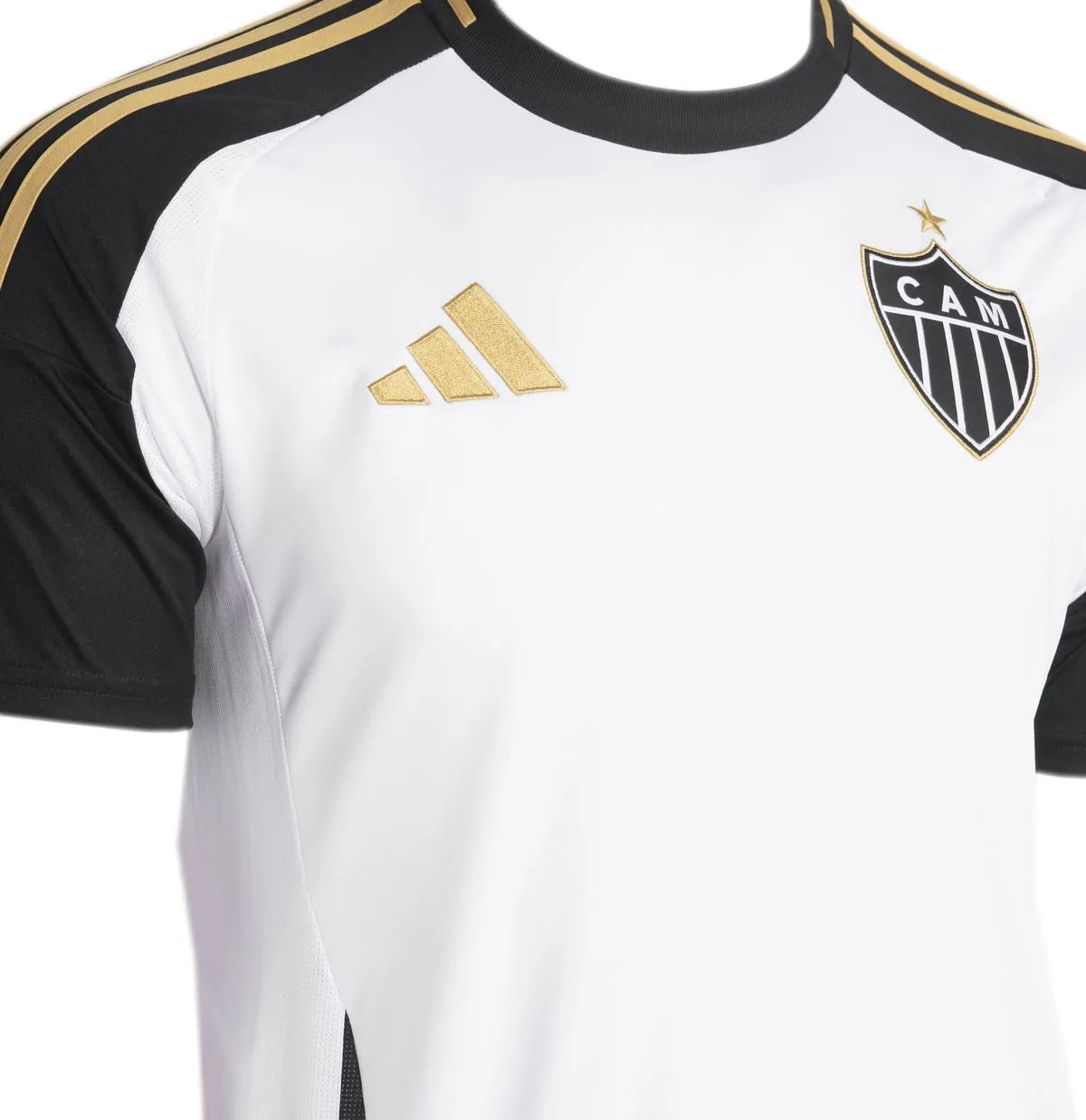 Camisa Adidas Atlético Mineiro II 2025/26 Branca e Preta